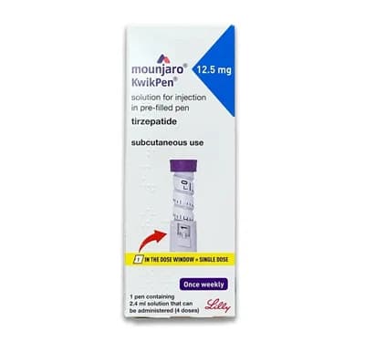 MOUNJARO 12.5MG/0.6ML 2.4ML KWIKPEN