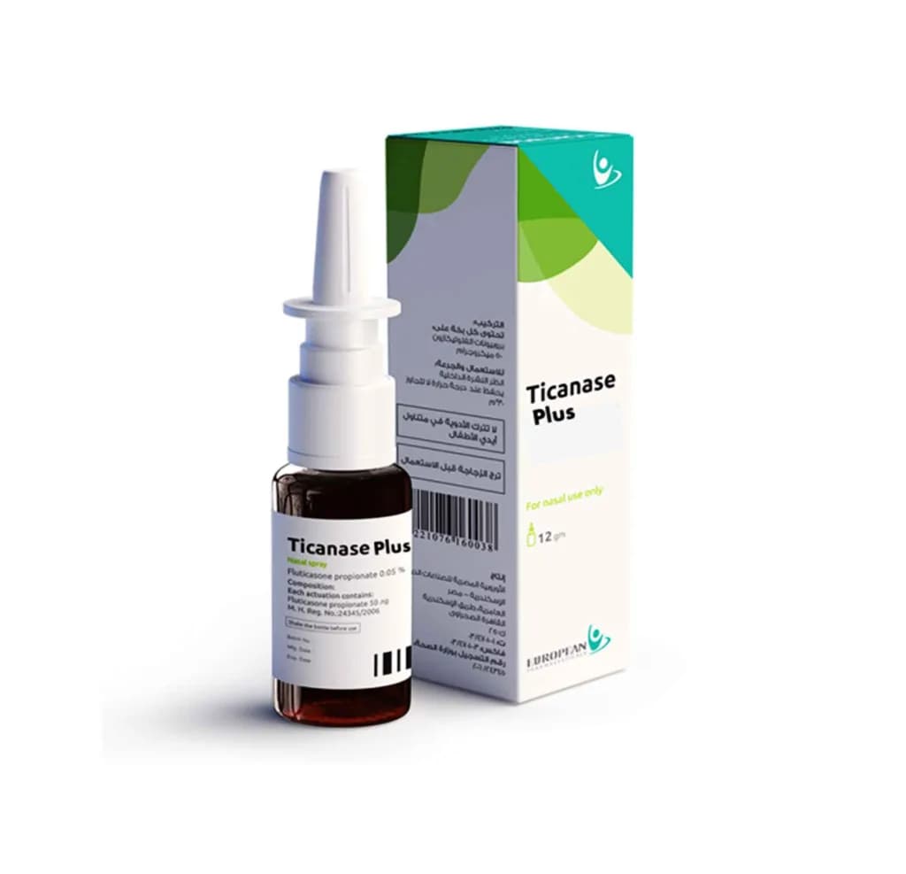 Ticanase Plus 125/50Îœ Nasal Spray 15Ml