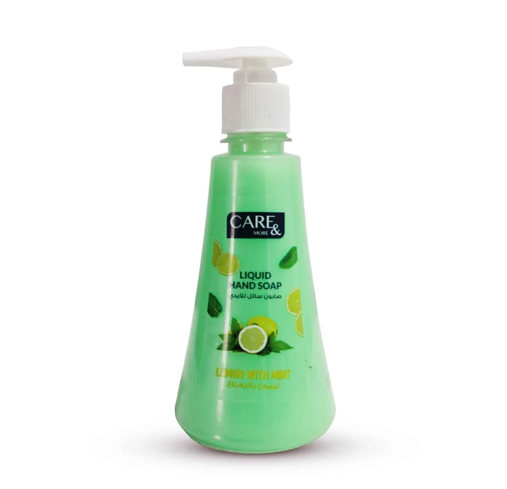Care & More Hand Soap Lemon & Mint 350Ml