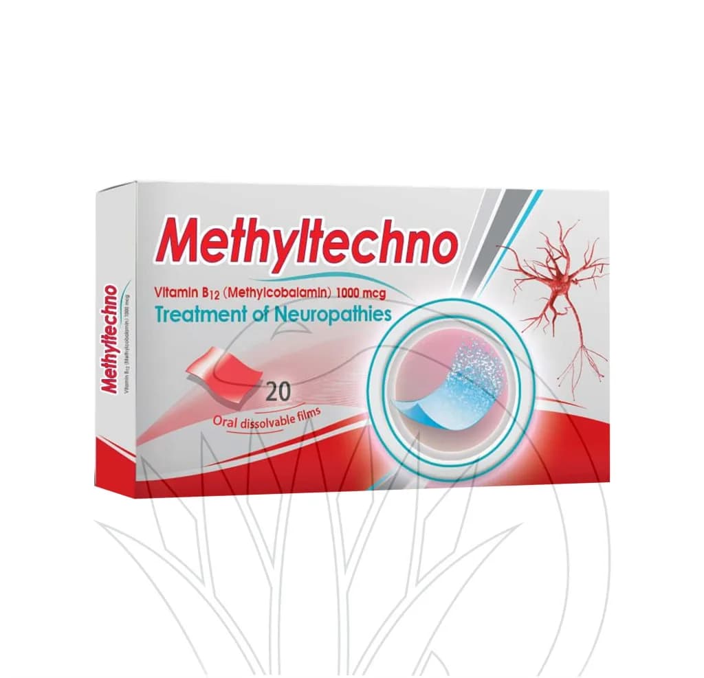 Methyltechno B12 1000Âµg Oral Film 30 Pieces