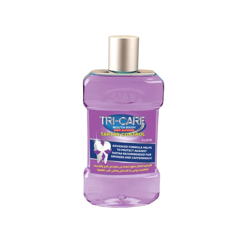 Tricare Mouth Wash Zero Alcohol Tartar Clove 250Ml
