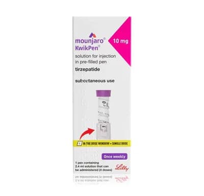 MOUNJARO 10MG/0.6ML 2.4ML KWIKPEN