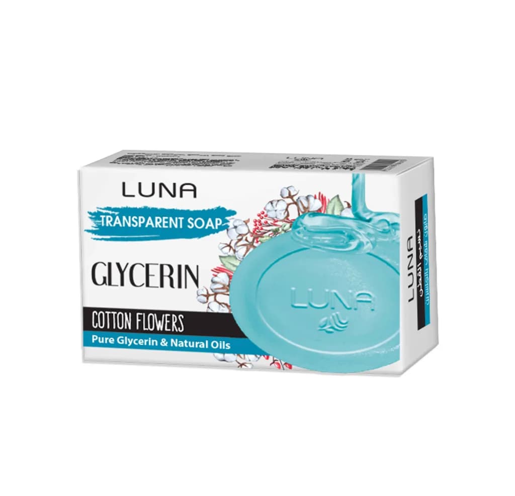 Luna Soap Glycerin Cotton Flower 100GM