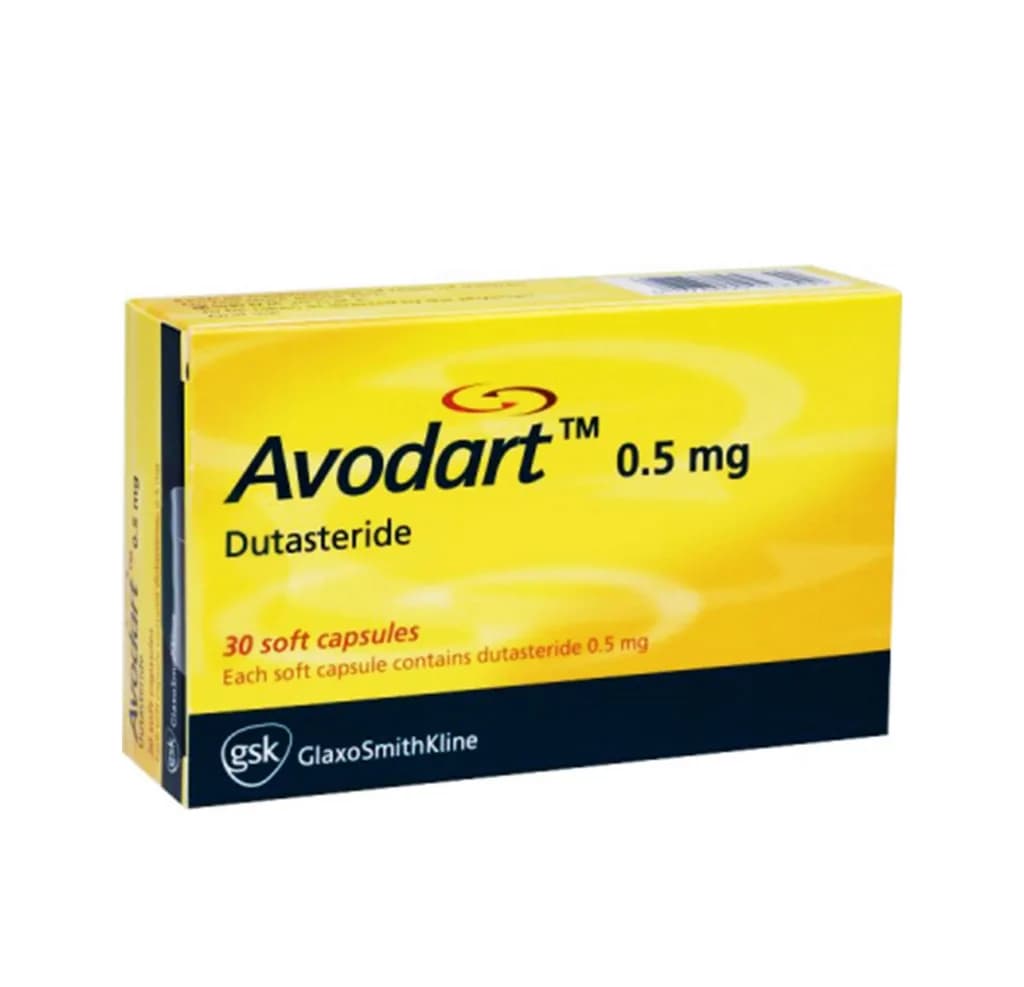 Avodart 0.5Mg 30 Capsules