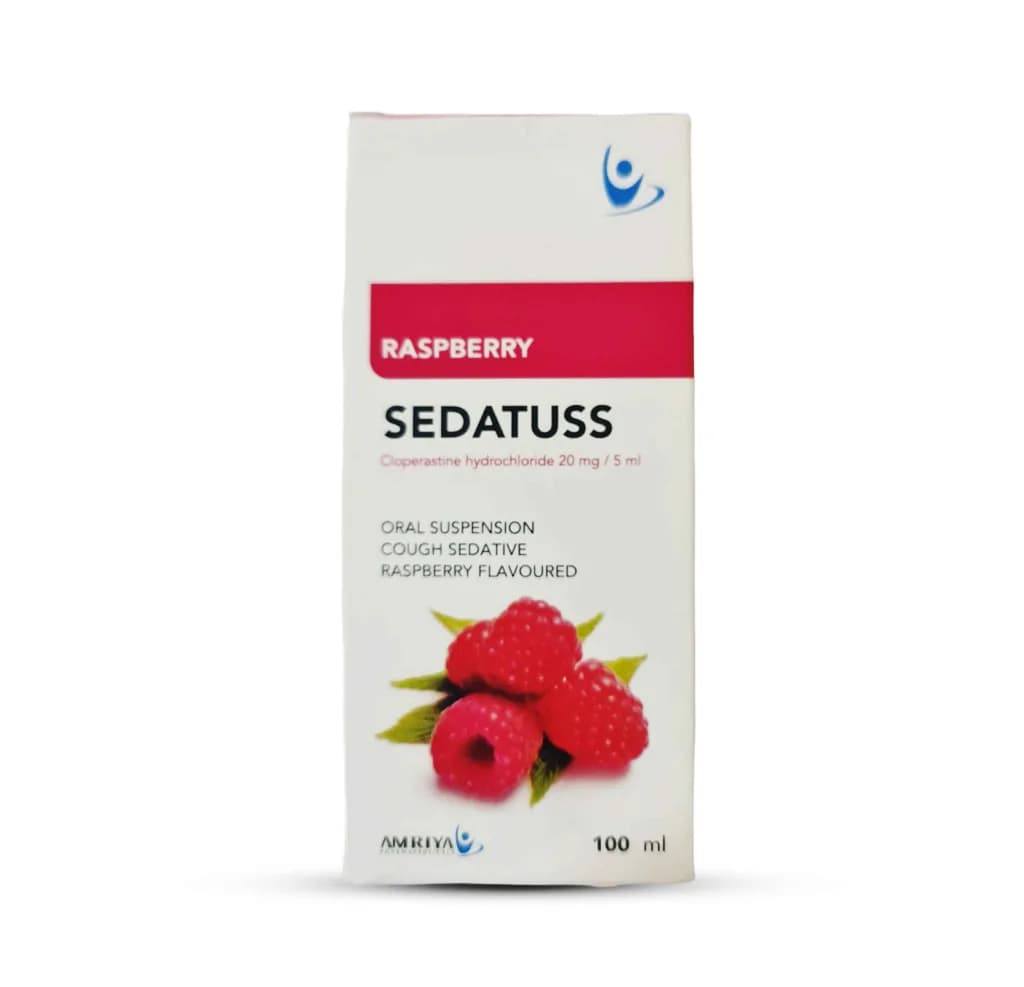 Sedatuss 20Mg/5Ml Suspension 100Ml