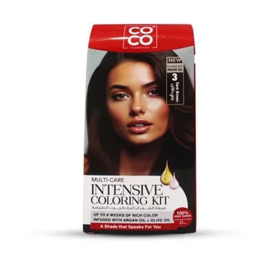 COCO INTENS CR 3 DARK BROWN