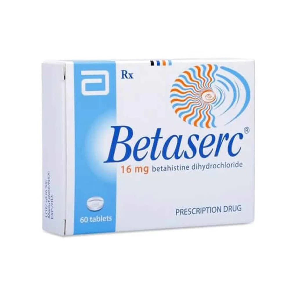 Betaserc 16Mg 60 Tablets