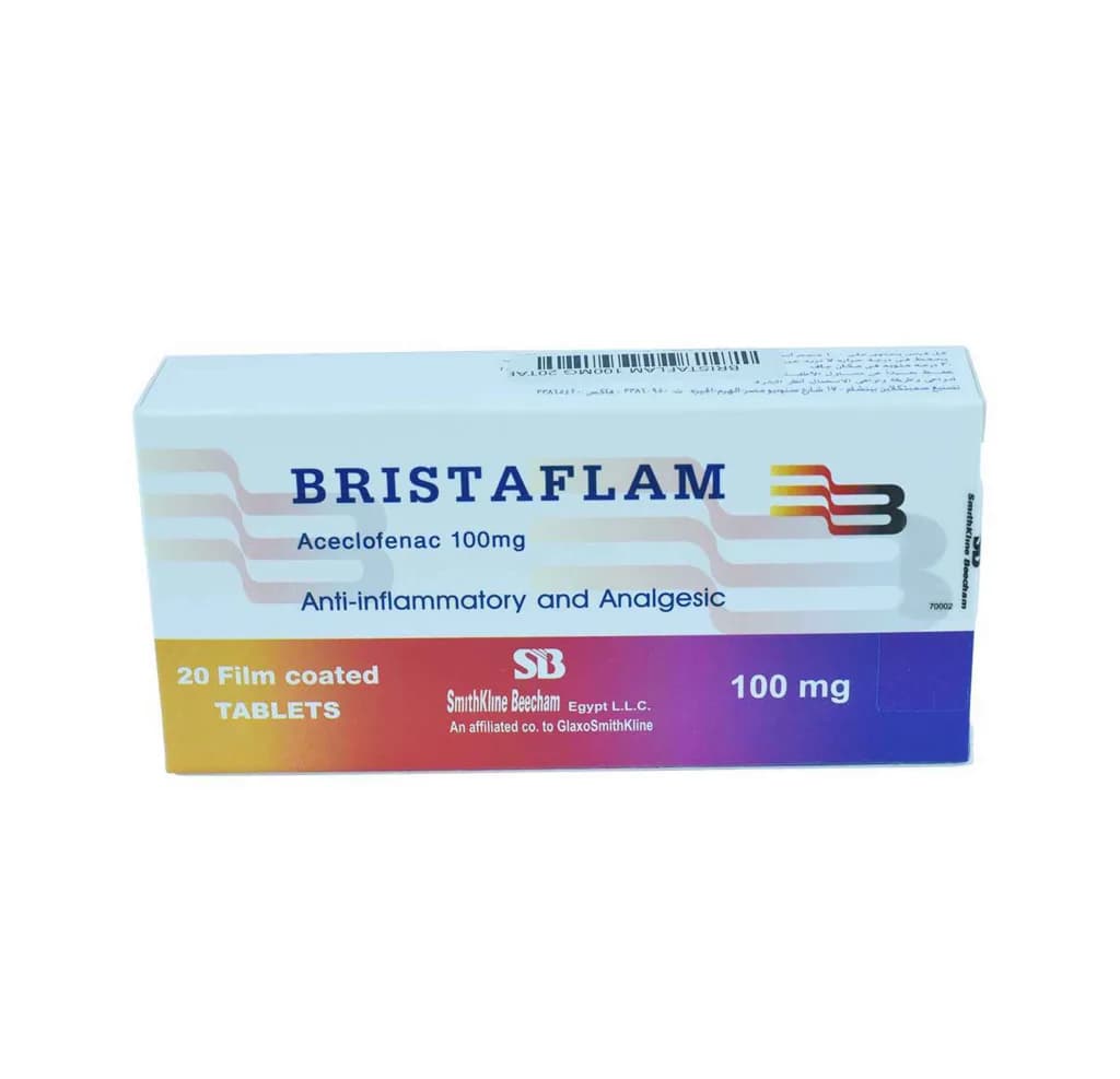 Bristaflam 100Mg 20 Tablets