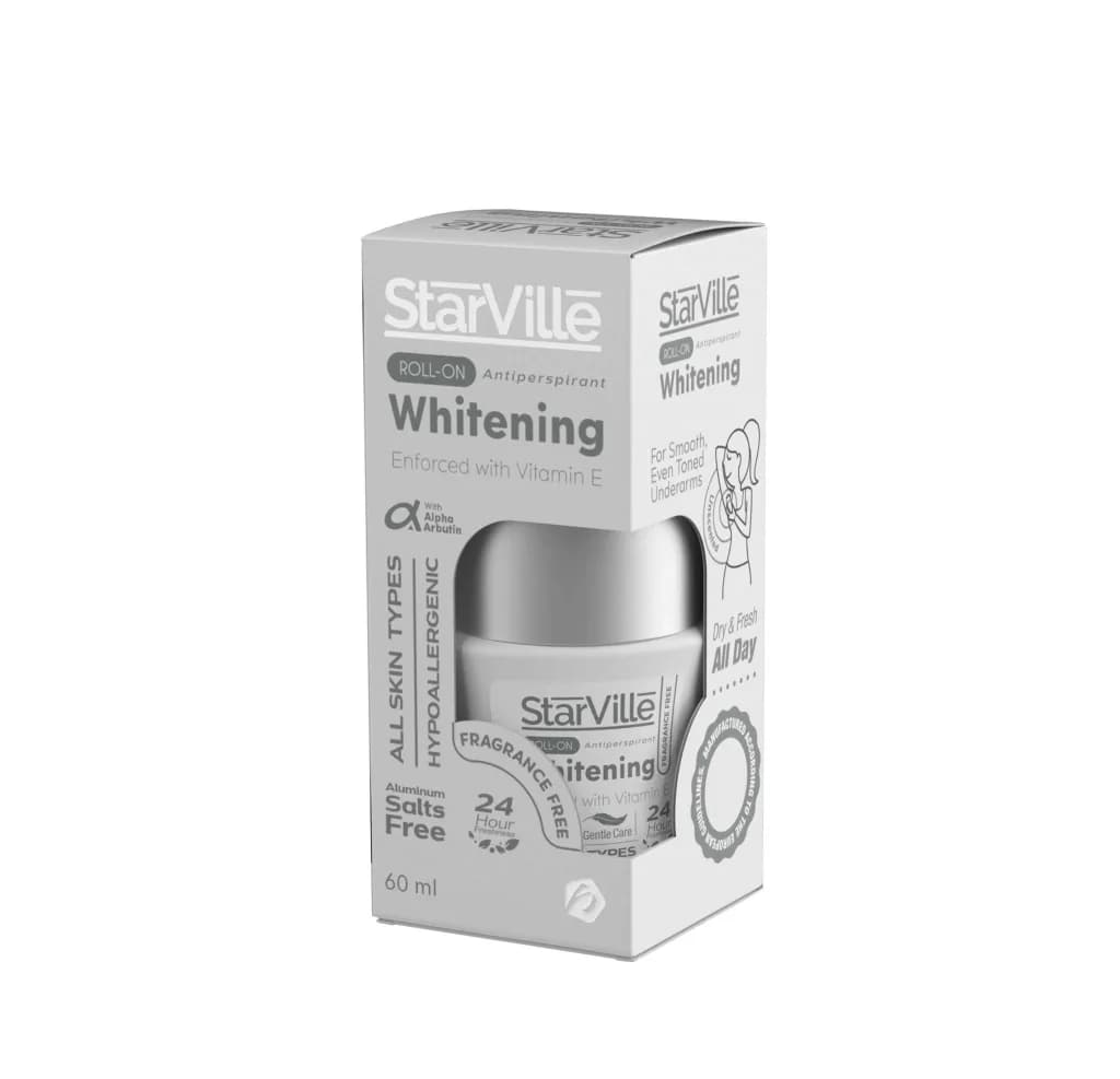 StarVille Whitening Roll On Fragrance Free 60ml