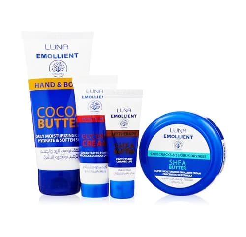 Luna Emollient Bundle Bag 4Pcs ( 20% Offer )