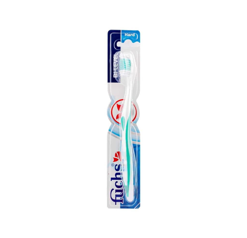 FUCHS BI-LEVEL HARD TOOTHBRUSH