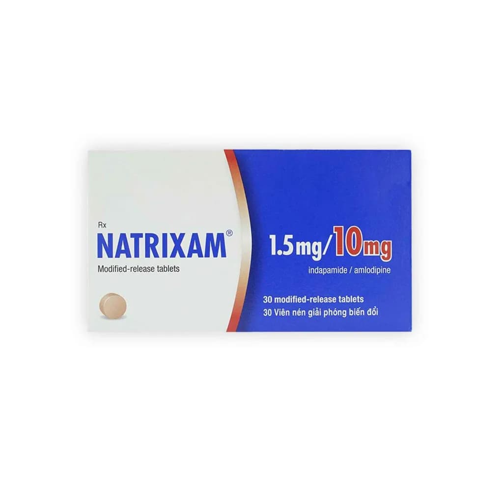 Natrixam 1.5/10Mg 28 Tablets