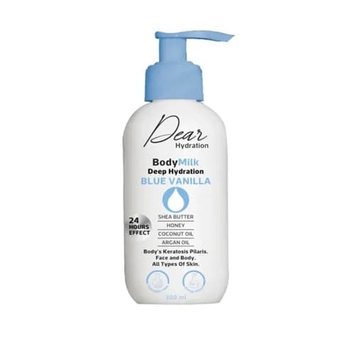 Dear Hydration Body Milk 300ml Blue Vanilla