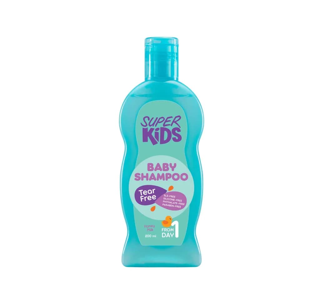 Superkids Honey Milk Baby Shampoo 200ml
