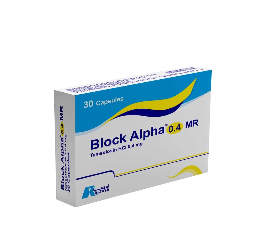 Block Alpha Mr 0.4Mg 30 Capsules