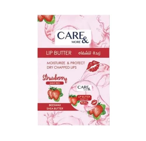 CARE&MORE LIP BUTTER STRAWBERRY 20GM