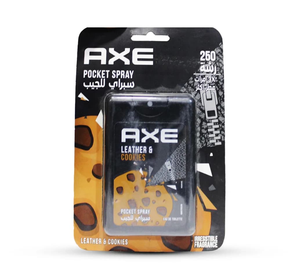 Axe Leather & Cook Deoderant Pocket Body Spray for Men 17ml