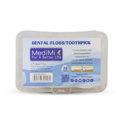 MEDIMIX DENTAL FLOSS PICKS 30P (R.BOX)