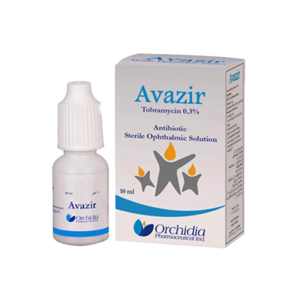 AVAZIR 3MG/ML EYE DROPS 10ML