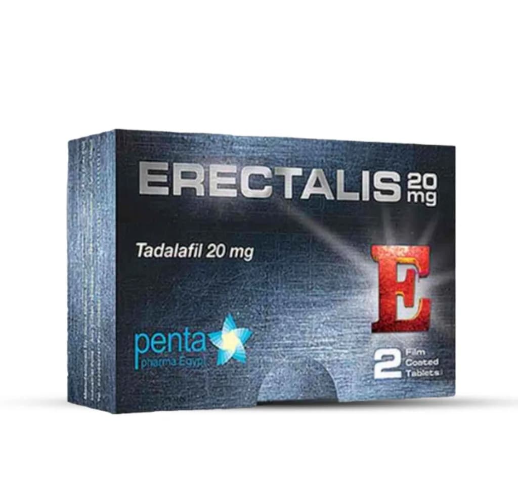 Erectalis 20mg 2 Tablets