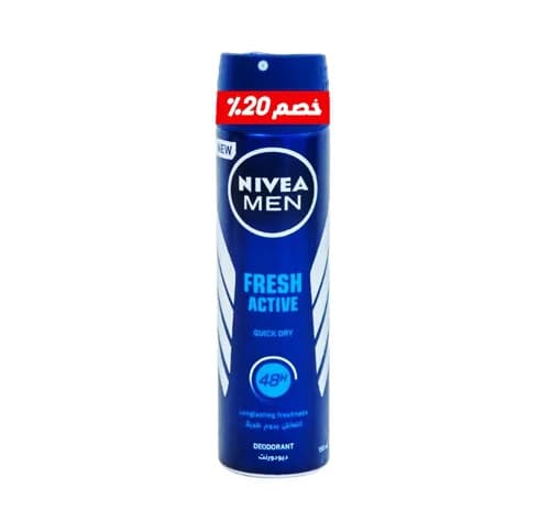 NIVEA MEN FRESH ACTIVE SP.150ML 25%OFF