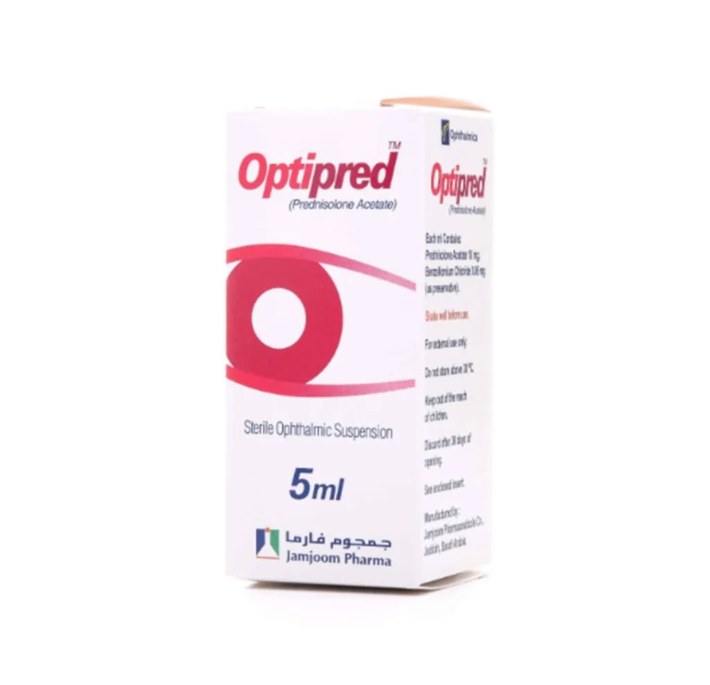 Optipred 10Mg/Ml Eye Drops 5Ml