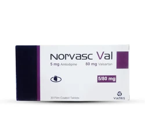 Norvasc Val 5/80mg 30 Film Tablets