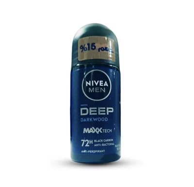 NIVEA MEN ROLL DEEP DARK WOOD 50ML-15%