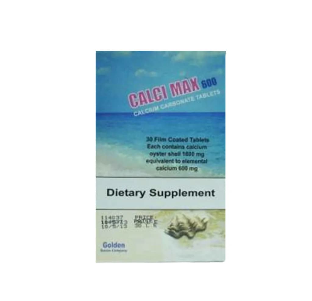 Calci Max 600Mg 30 Tablets