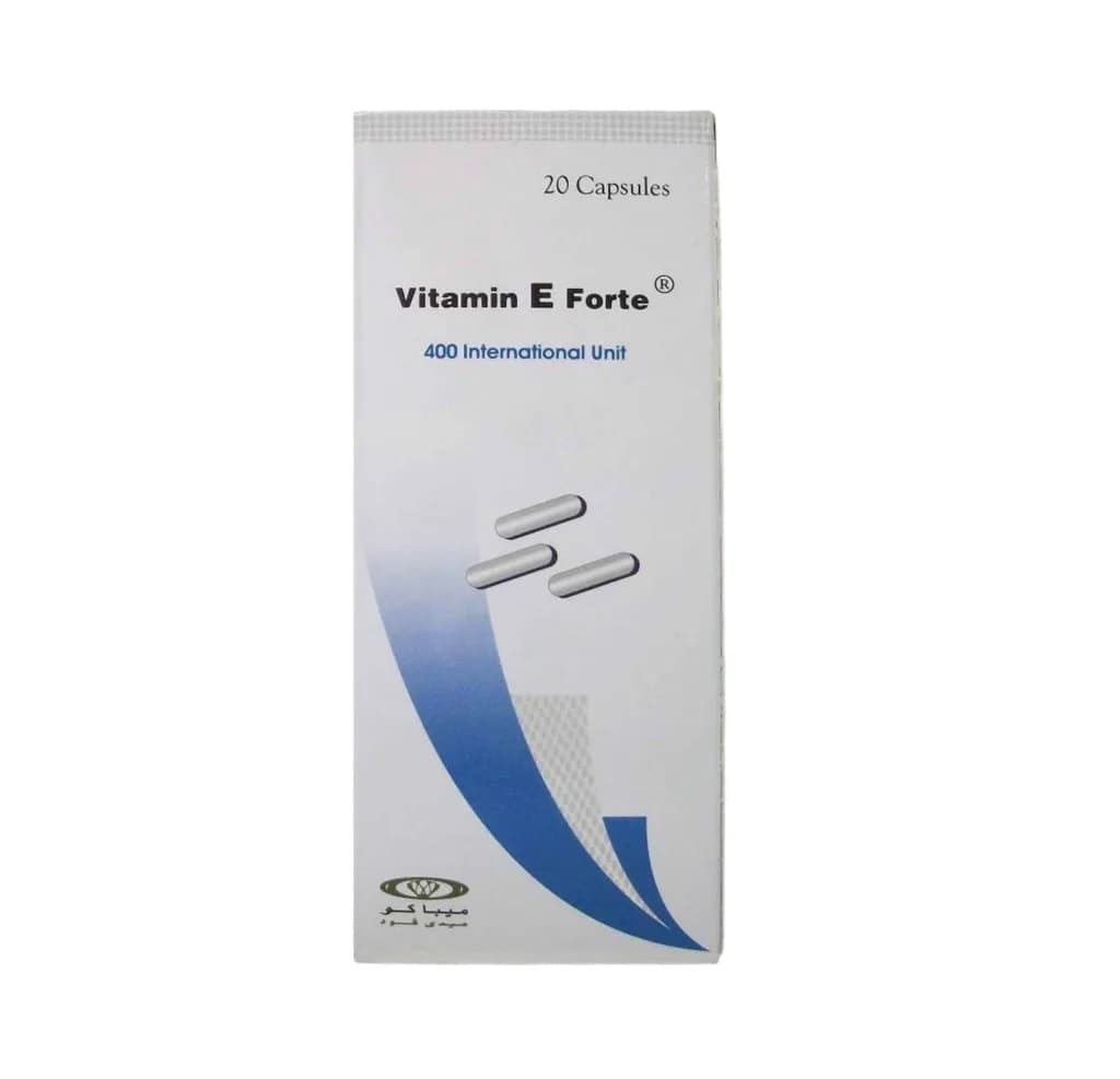 Vitamin E Forte 400Mg 20 Capsules