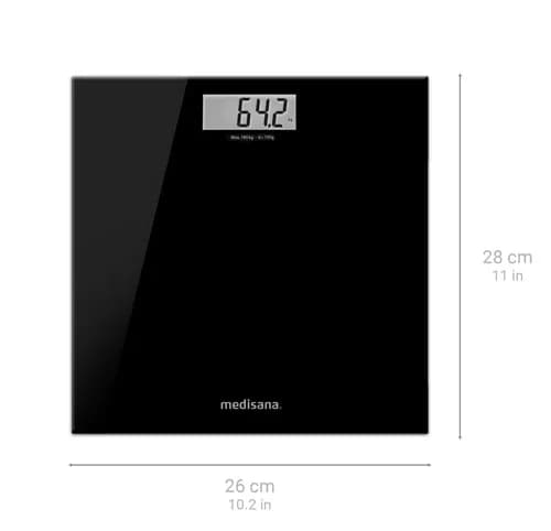 Medisana Personal Scale Black 180K-Ps402