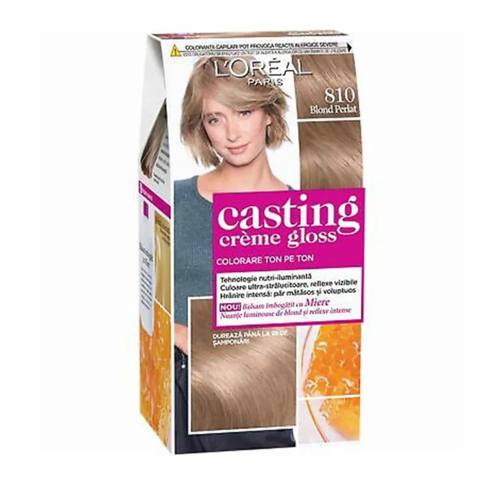L'oreal Paris Casting Creme Gloss Hair Color - 810 Ashy Blonde
