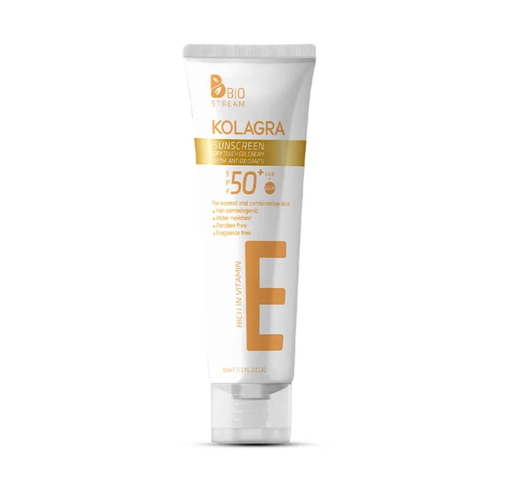 Kolagra Sun Screen Dry Touch Gel Cream Spf50+ 50ml