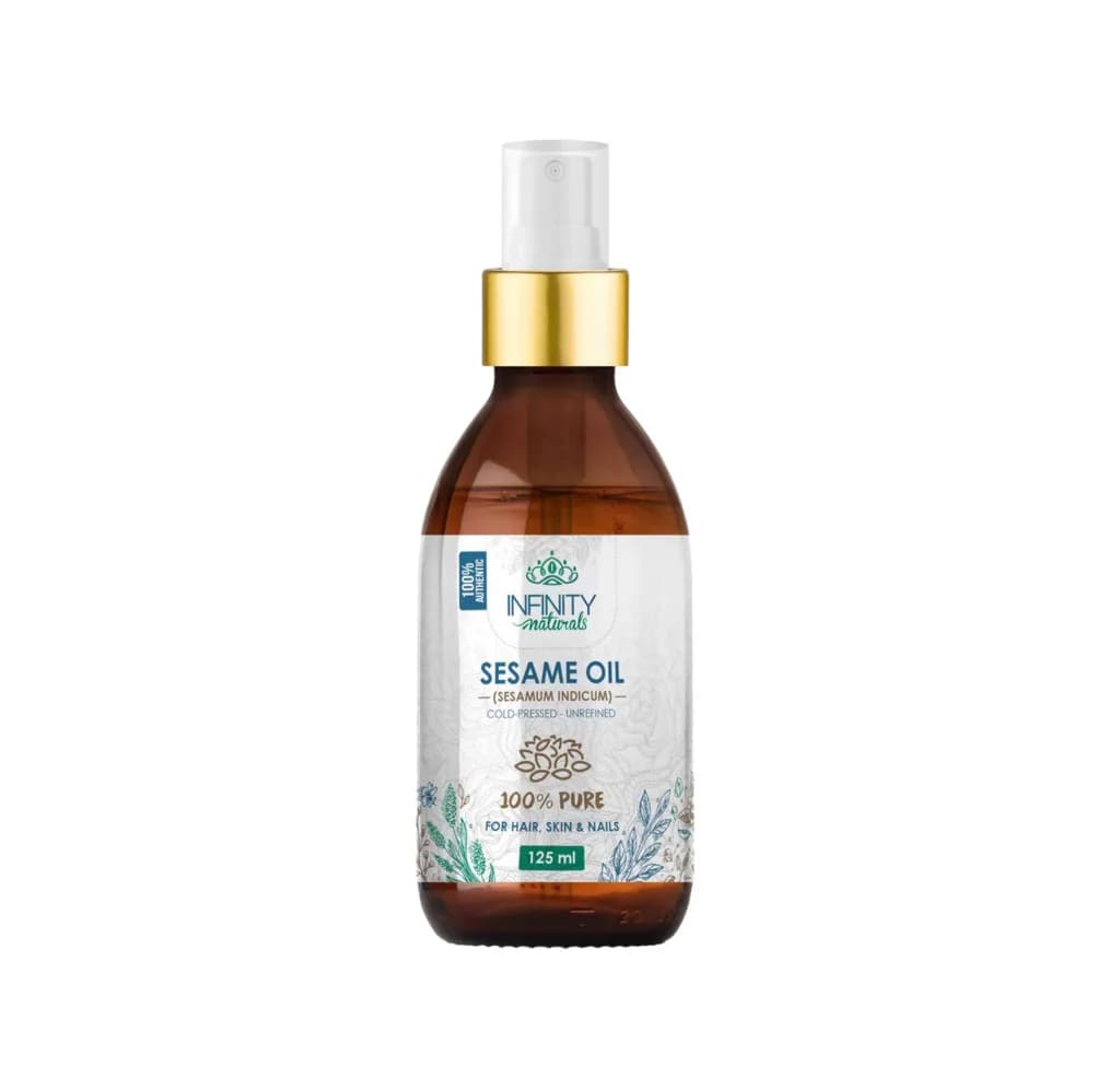 Infinity Naturals 100% Pure Sesame Oil ( Hair,Skin and Nails ) 125ml