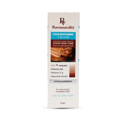 RAVENNAVALLEY FACE WHITENING CREAM 50GM