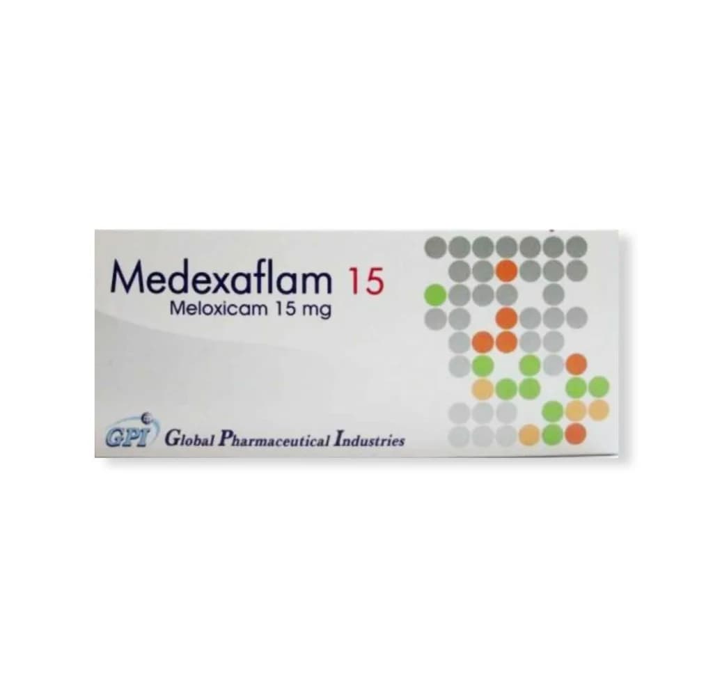 MEDEXAFLAM 15MG 12/SUPP