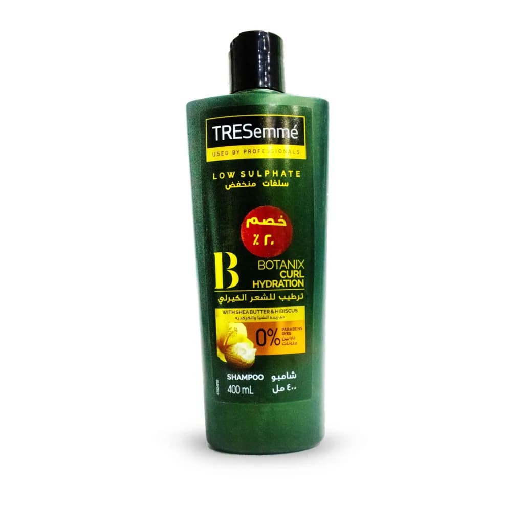 Tresemme Botanix Curl Hydration Shampoo With Shea & Hibisc 400Ml - 20% Off