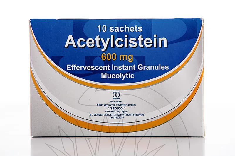 Acetylcistein Effervescent Granules 600Mg 10 Sachets
