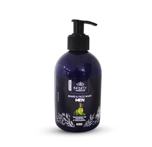 INFINITY NAT MEN BEARD & FACE WASH 250ML