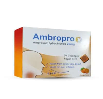 AMBROPRO (ORANGE SUGER FREE) 200/LOZ TAB