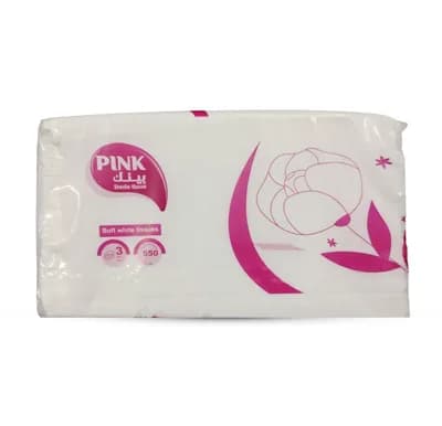 PINK SOFT WHITE TISSUES 550P