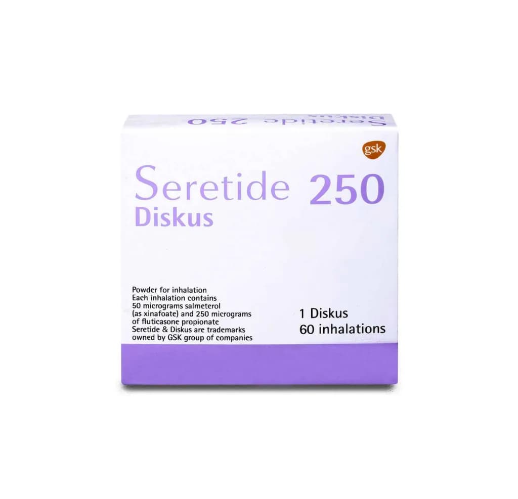 Seretide Diskus 250mcg 60 Doses