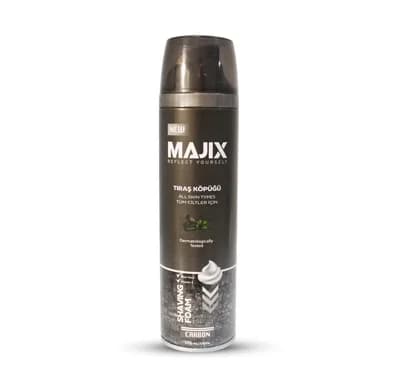 MAJIX SHAVING FOAM CARBON 200M