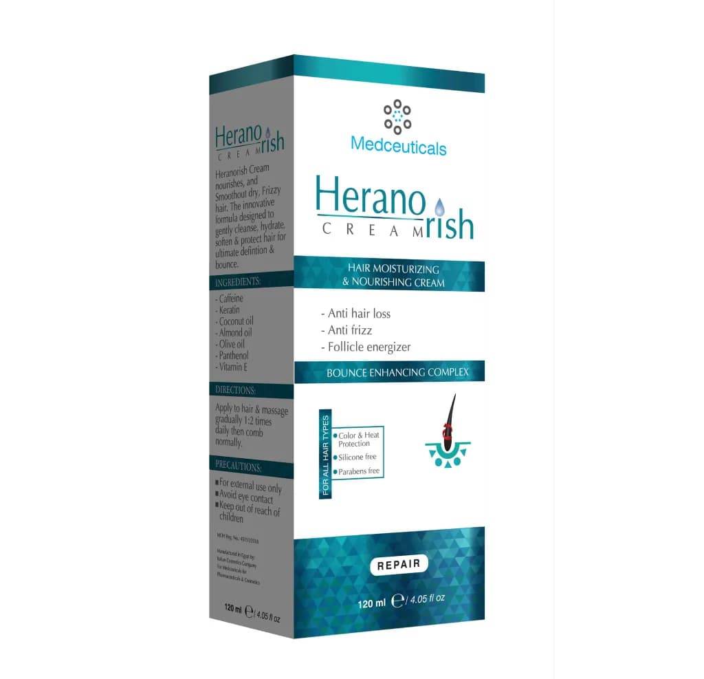 Herano Rish Cream Anti Hair Loss 120Ml