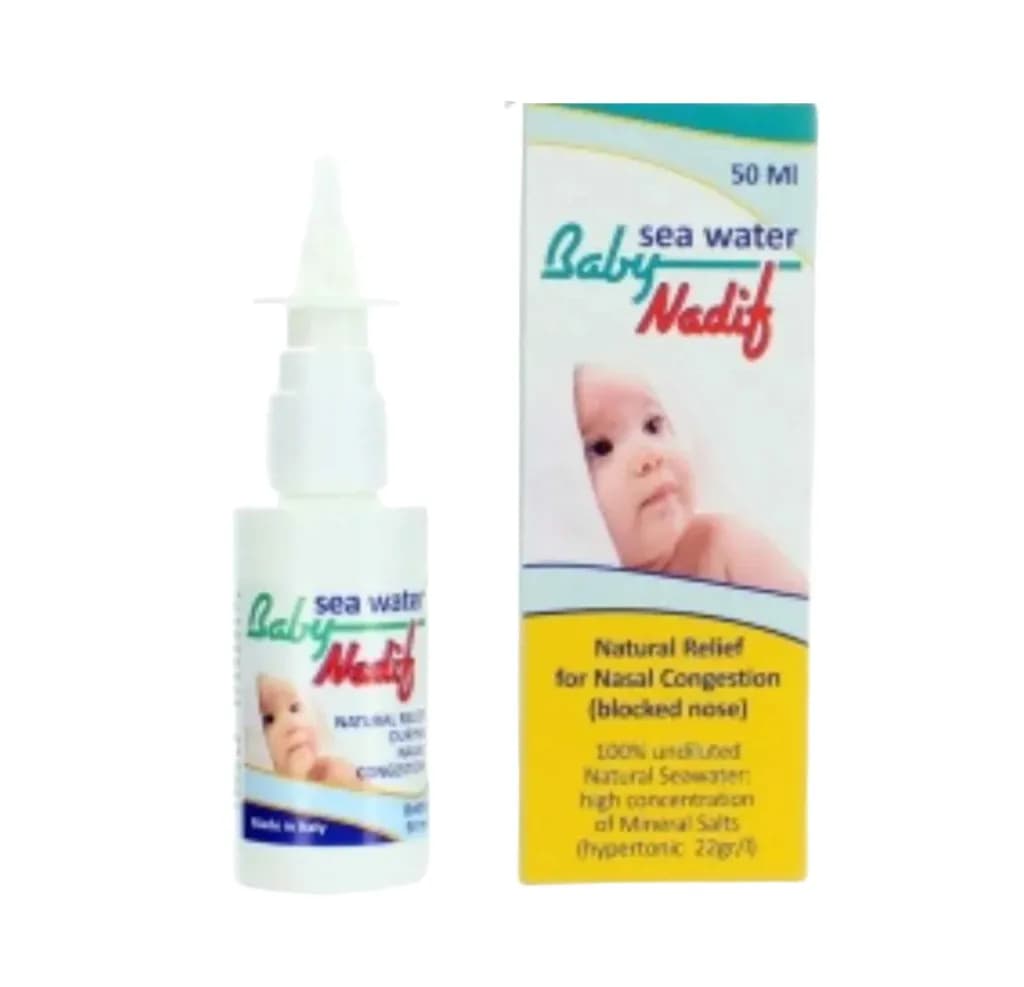 Baby Nadif Sea Water Nasal Spray 50Ml