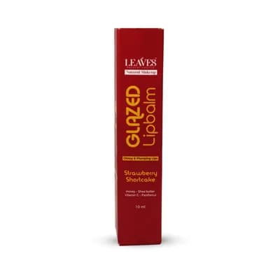 LEAVES LIP BALM PLUM  STRAWBERY 10ML