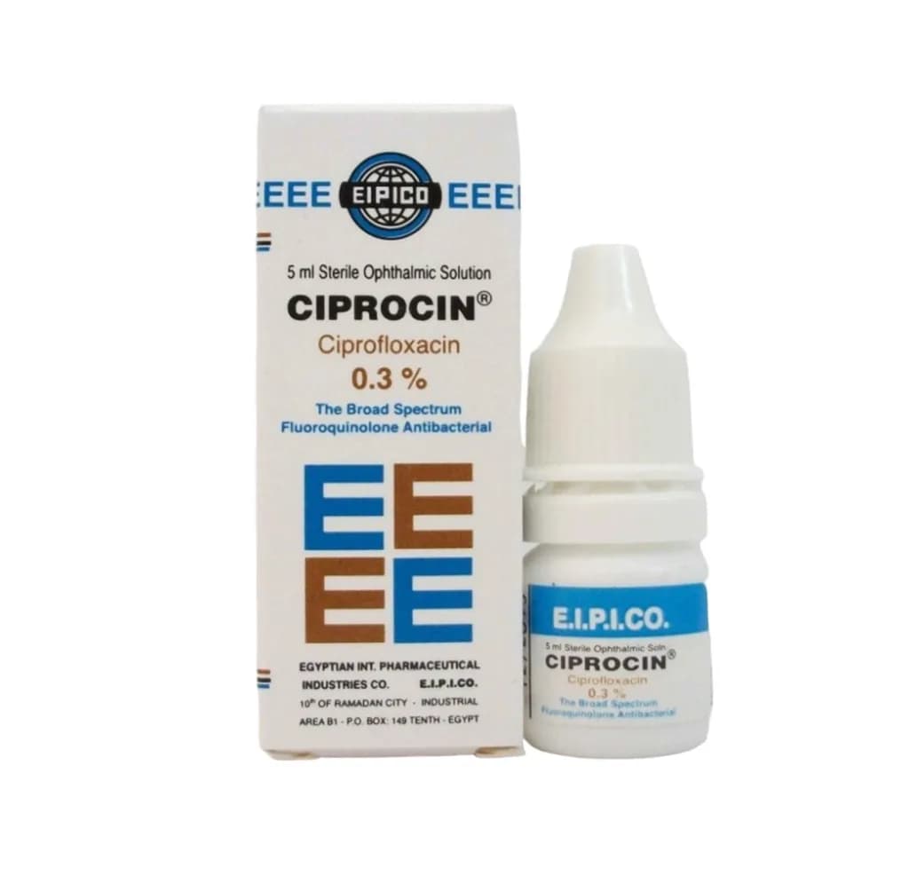 Ciprocin 0.3% Eye/Ear Drops 5Ml
