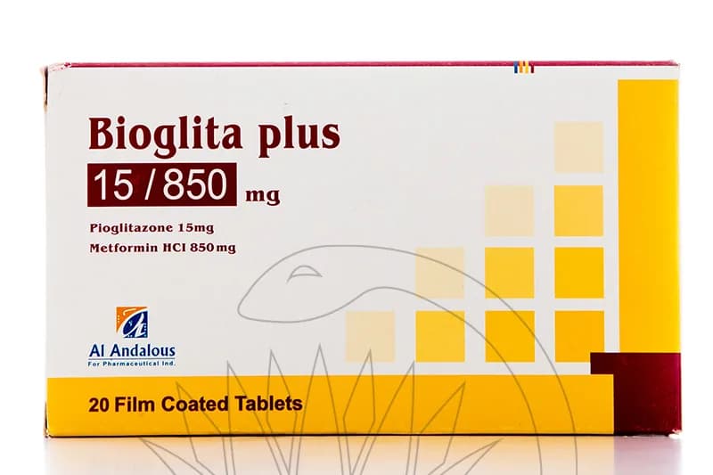 BIOGLITA PLUS15/850MG 30/TAB