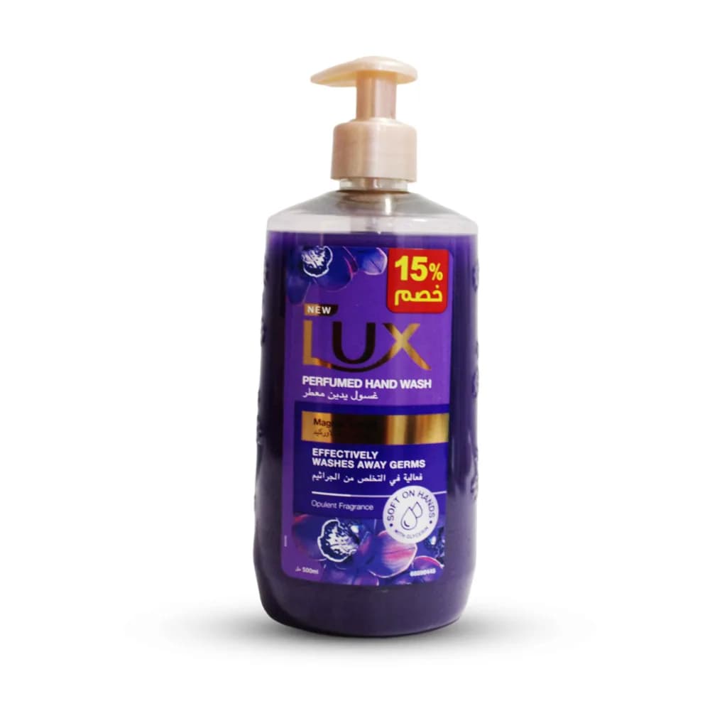 LUX HAND WASH MAGICAL ORCHID 500ML-15%