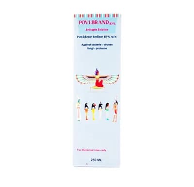 POVI BRAND 10% ANTISEPTIC SOLUTION 250ML